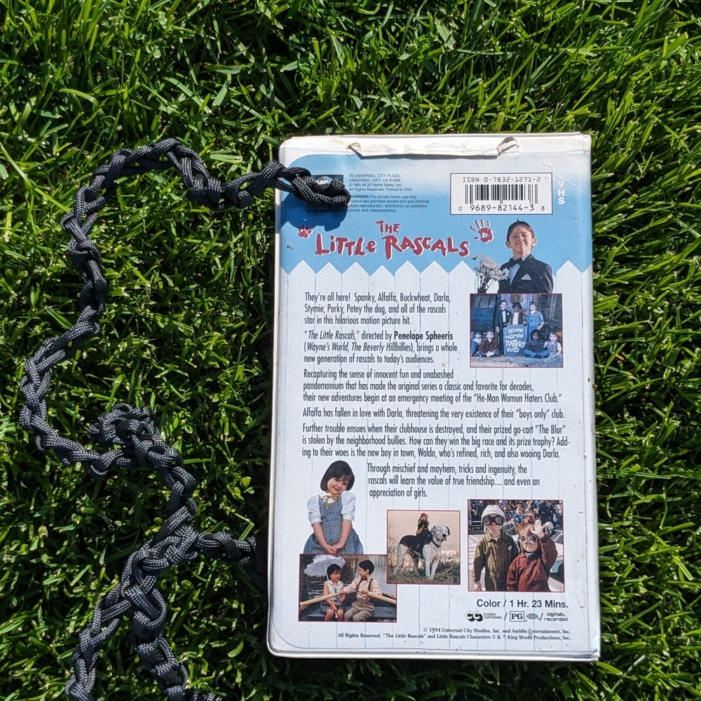 Handmade VHS purse
